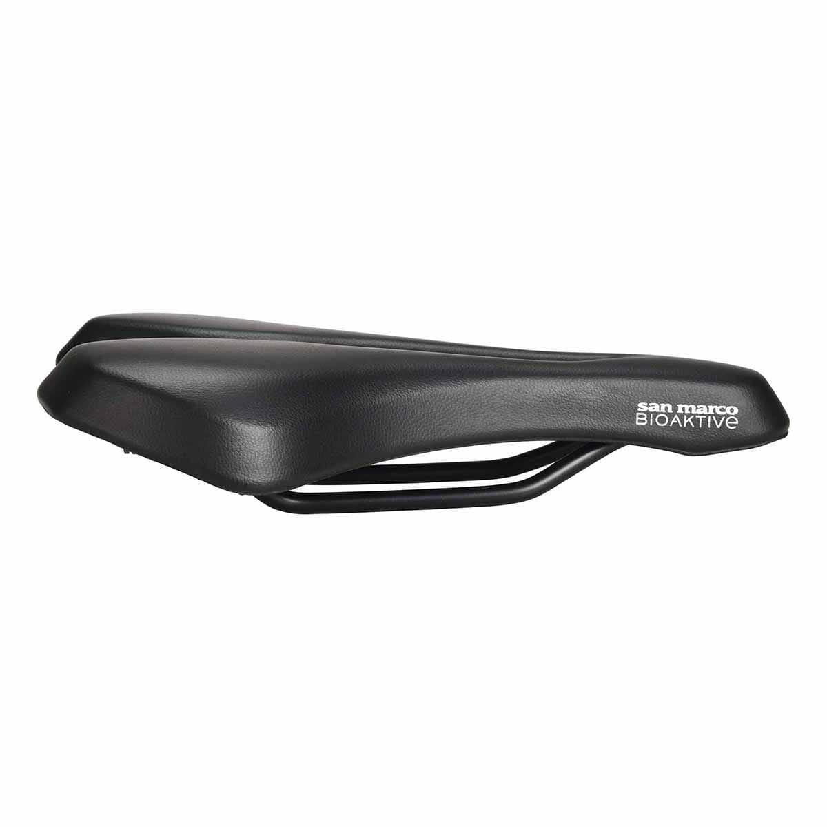 Siodełko SAN MARCO SPORTIVE OPEN FIT BIOFOAM 151 mm stalowe szyny - Image 3