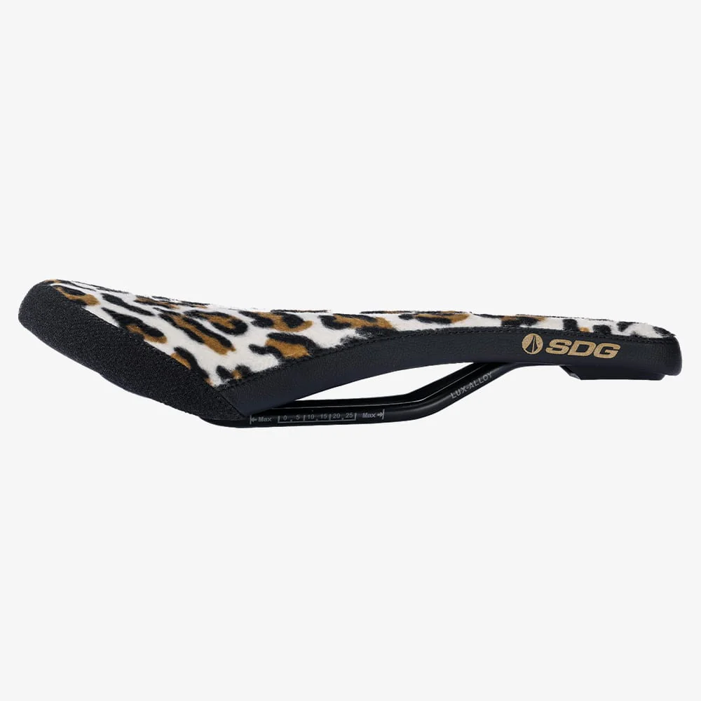 Siodełko SDG BEL-AIR V3 Animal Throwback Rails Lux Alloy Leopard - Image 3
