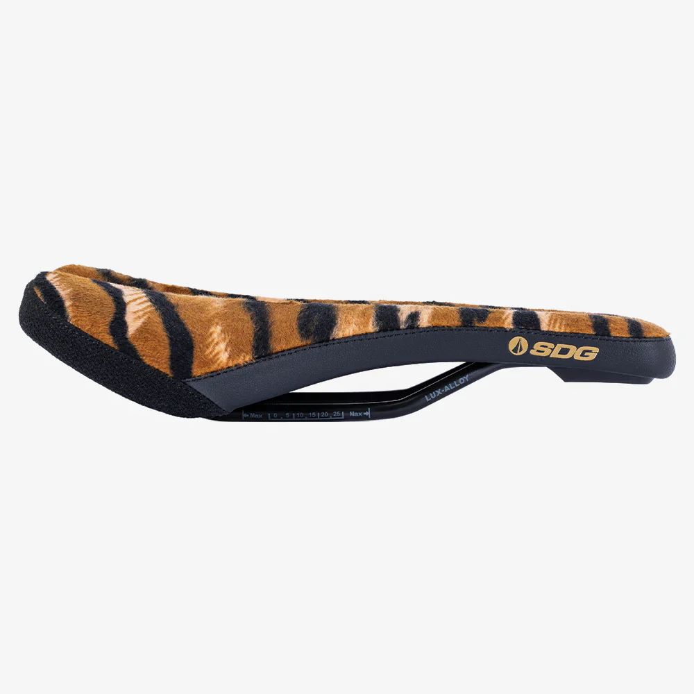 Siodełko SDG BEL-AIR V3 Animal Throwback Rails Lux Alloy Tiger - Image 3