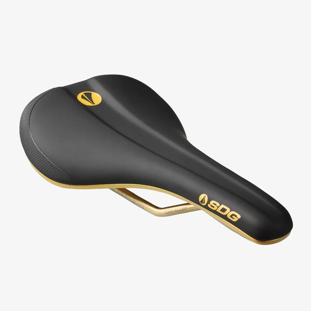 Siodełko SDG BEL-AIR V3 Galactic Rails Lux-Alloy Black/Gold - Image 5