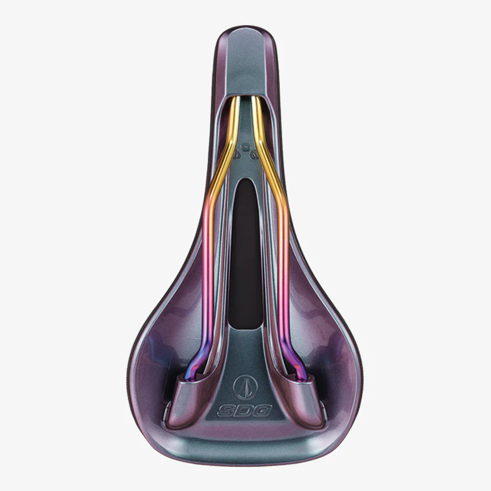 Siodełko SDG BEL-AIR V3 MAX Fuel Rails Lux-Alloy Oil Slick - Image 4