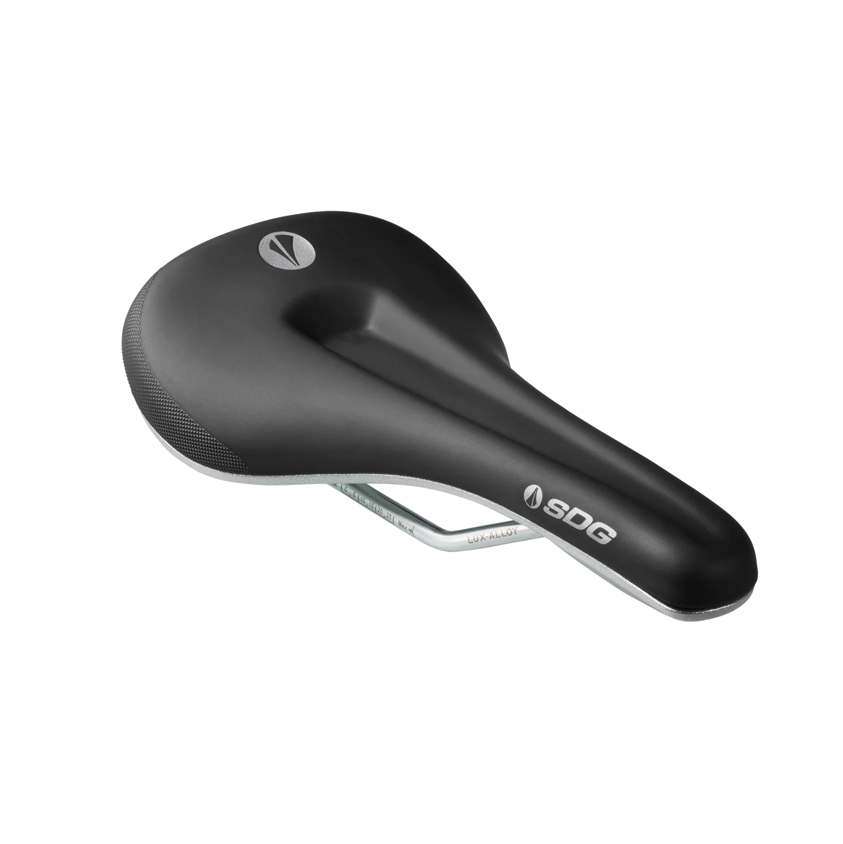 Siodełko SDG BEL-AIR V3 MAX Galactic Rails Lux-Alloy czarny/srebrny