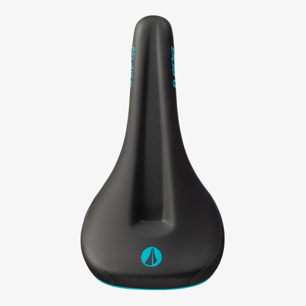 Siodełko SDG BEL-AIR V3 MAX Lux-Alloy Rails Black/Turquoise - Image 2