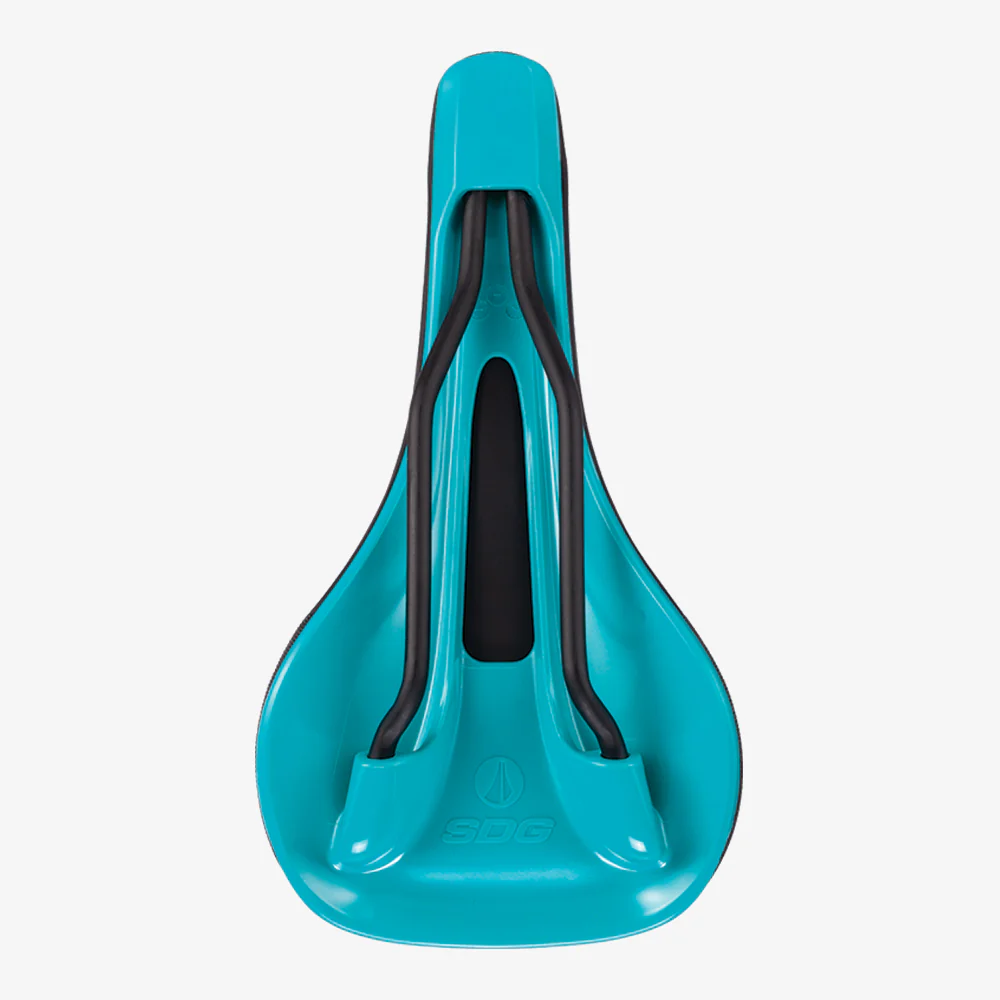 Siodełko SDG BEL-AIR V3 MAX Lux-Alloy Rails Black/Turquoise - Image 4
