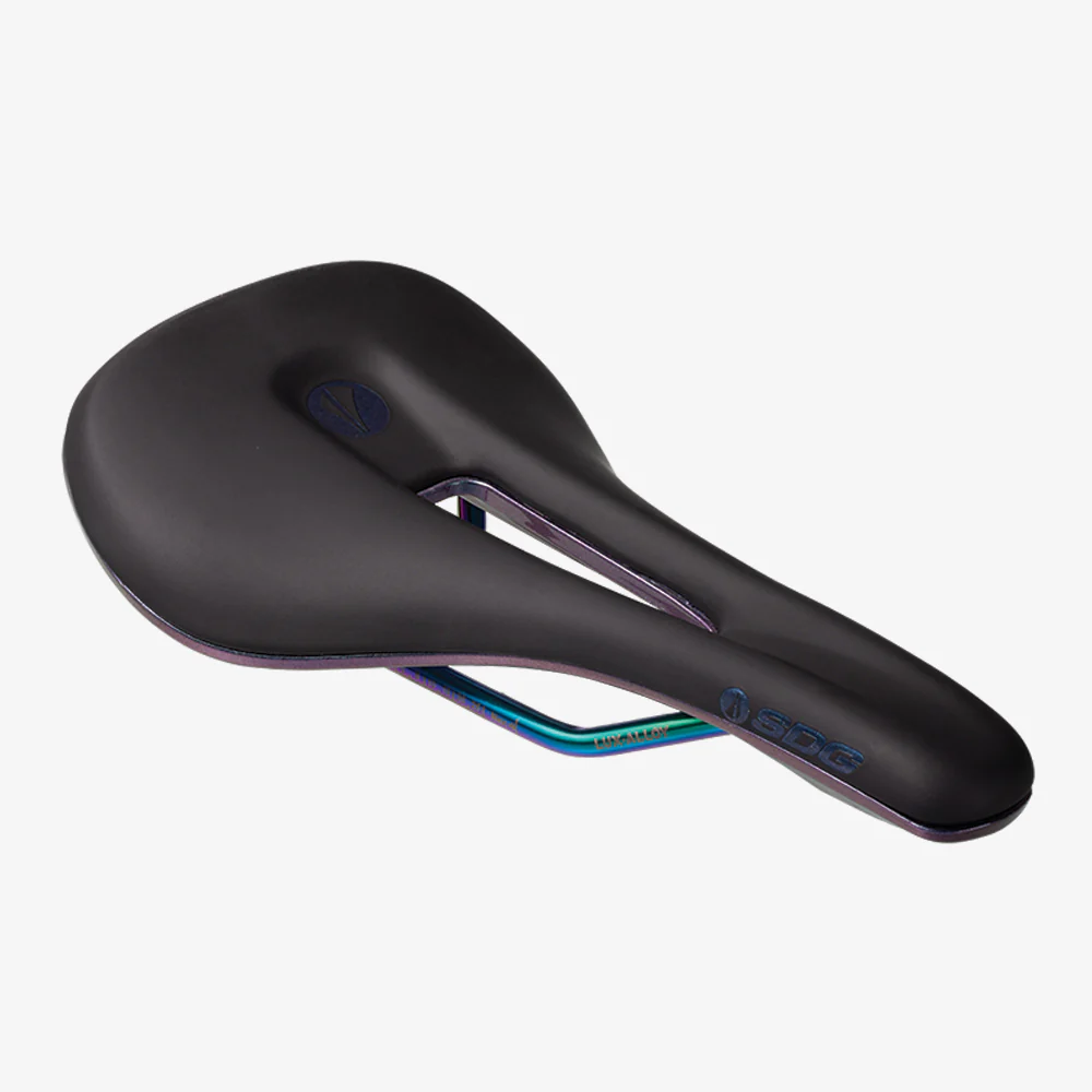 Siodełko SDG BEL-AIR V3 OVERLAND Rails Lux-Alloy Black/Oil Slick - Image 5