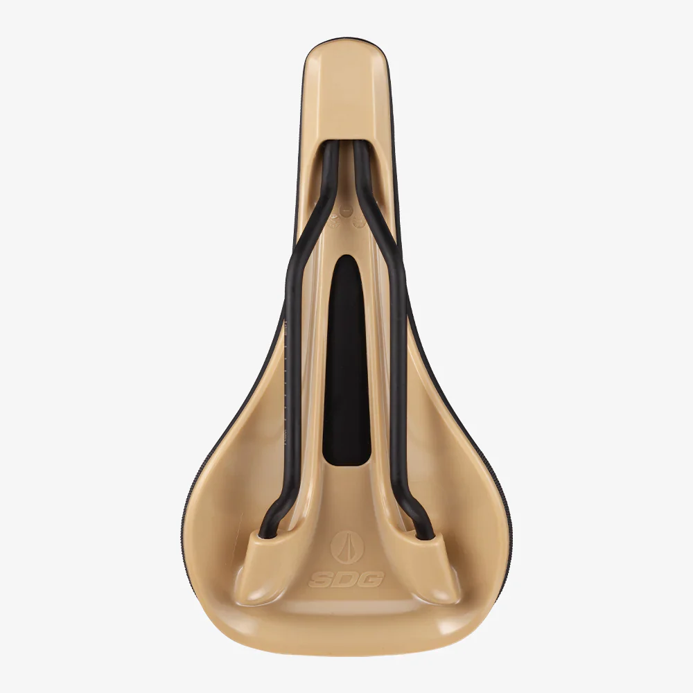 Siodełko SDG BEL-AIR V3 Rails Lux Alloy Black/Beige - Image 4