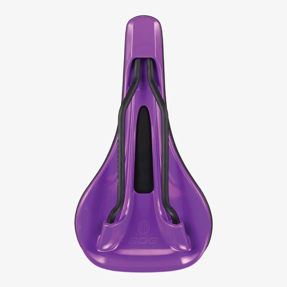 Siodełko SDG BEL-AIR V3 Rails Lux Alloy Black/Purple - Image 4