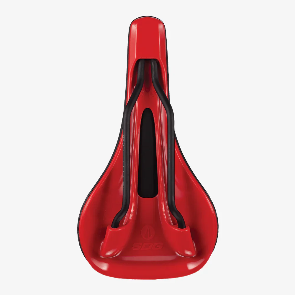 Siodełko SDG BEL-AIR V3 Rails Lux Alloy czarne/czerwone - Image 4