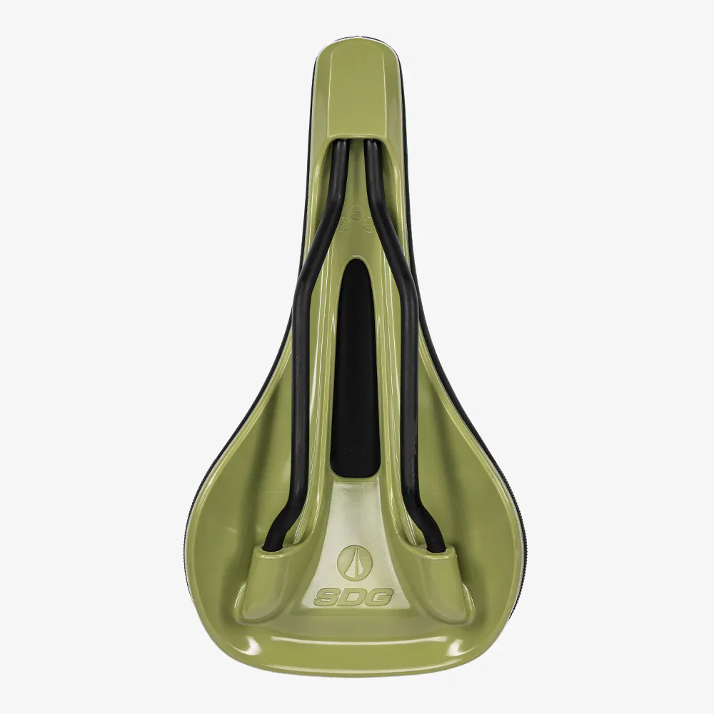 Siodełko SDG BEL-AIR V3 Rails Lux Alloy czarny/zielony - Image 4