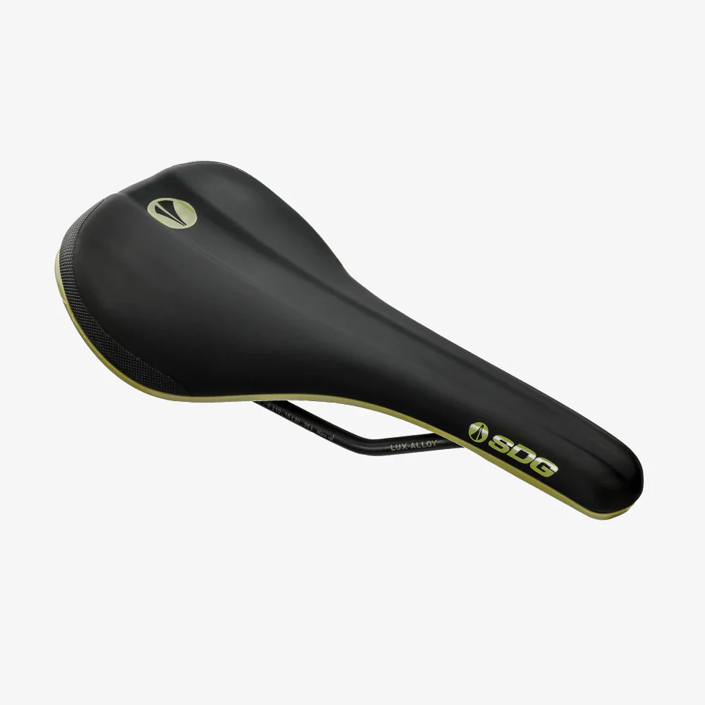 Siodełko SDG BEL-AIR V3 Rails Lux Alloy czarny/zielony - Image 5