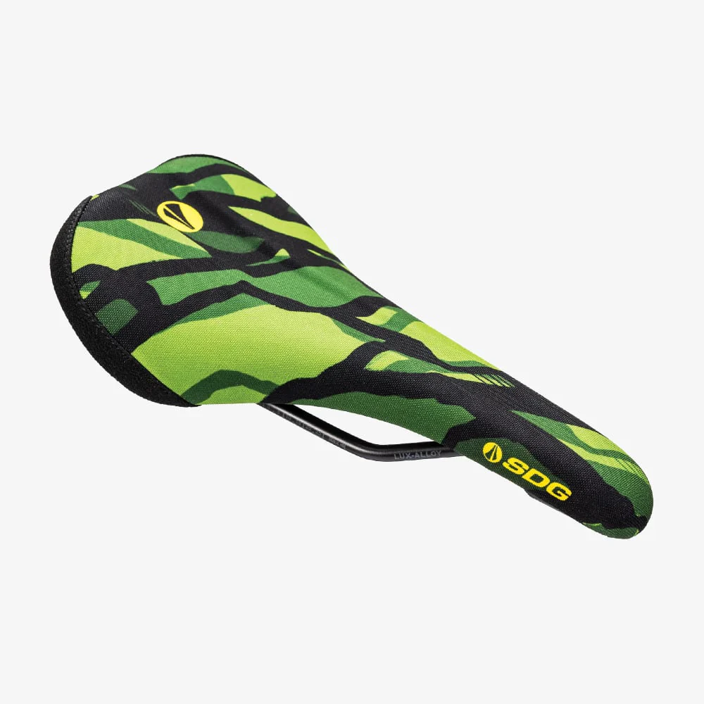 Siodełko SDG BEL-AIR V3 TERRA FIRMA Rails Lux Alloy Camo Green - Image 4