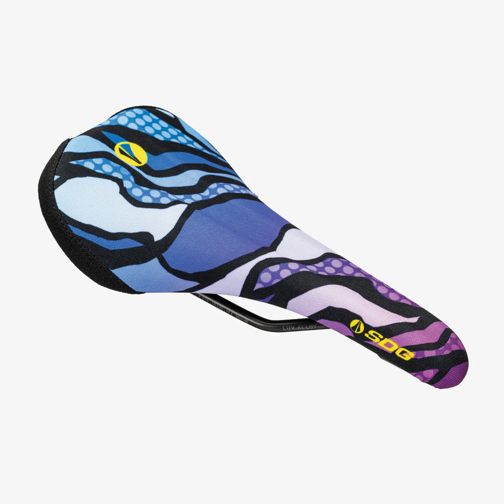 Siodełko SDG BEL-AIR V3 TERRA FIRMA Rails Lux Alloy Camo Violet - Image 4