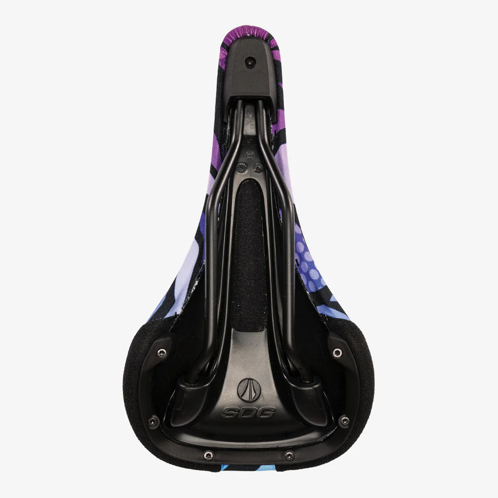 Siodełko SDG BEL-AIR V3 TERRA FIRMA Rails Lux Alloy Camo Violet - Image 5