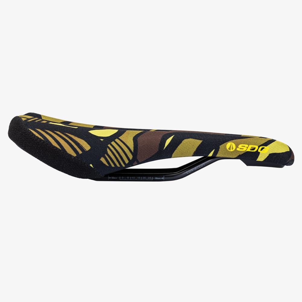 Siodełko SDG BEL-AIR V3 TERRA FIRMA Rails Lux Alloy Camo Yellow - Image 3