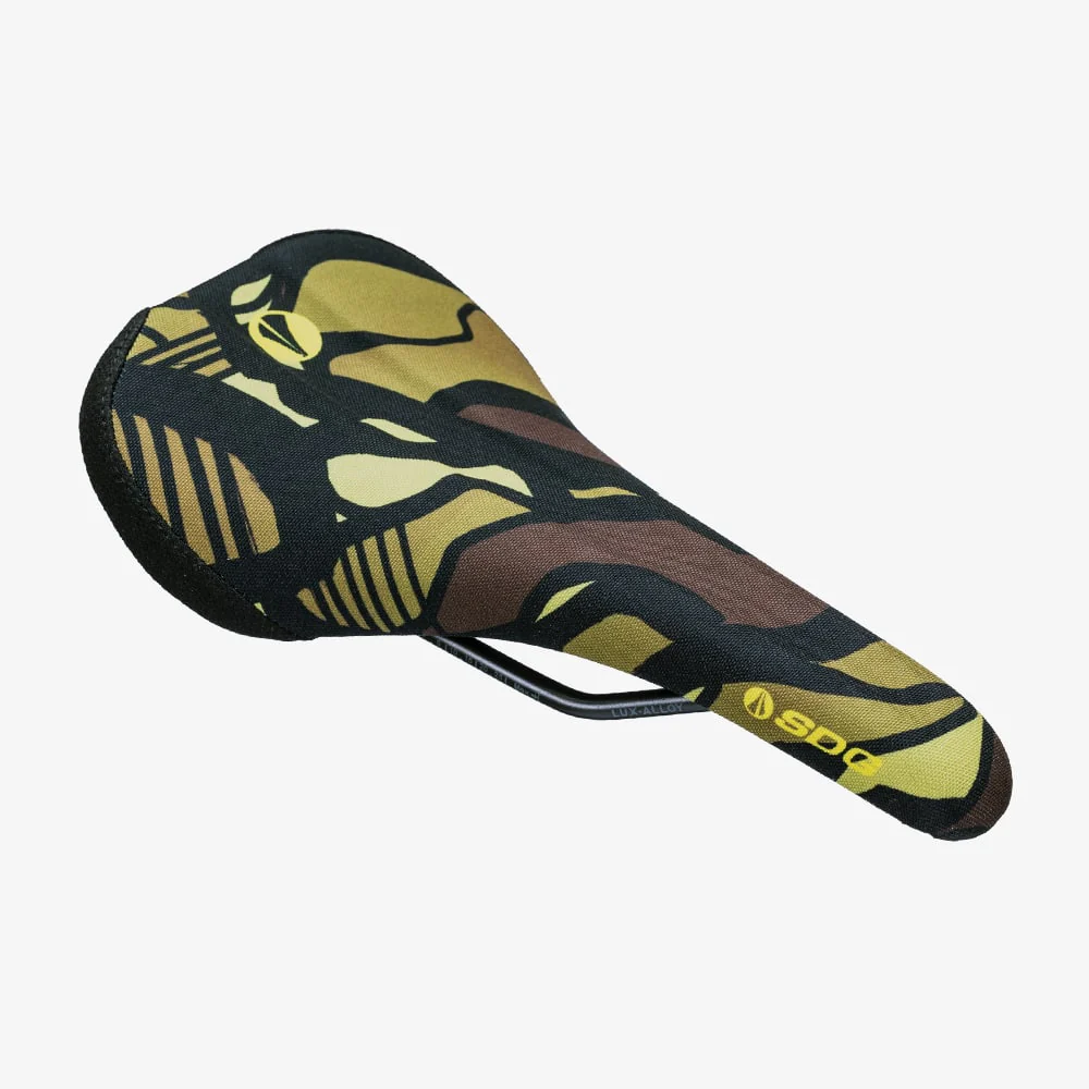 Siodełko SDG BEL-AIR V3 TERRA FIRMA Rails Lux Alloy Camo Yellow - Image 4