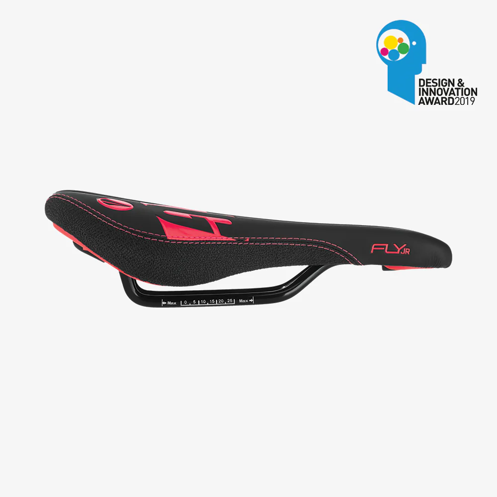 Siodełko SDG FLY Junior czarne/czerwone - Image 3