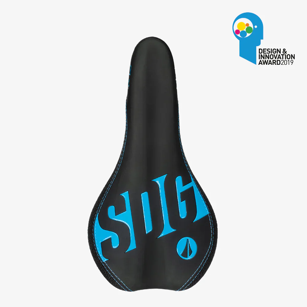 Siodełko SDG FLY Junior czarne/niebieskie - Image 2