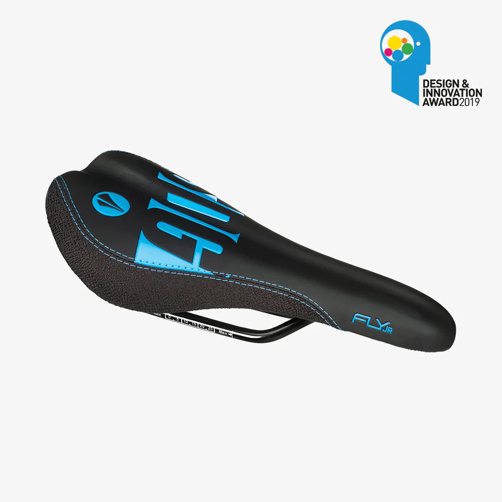 Siodełko SDG FLY Junior czarne/niebieskie - Image 4