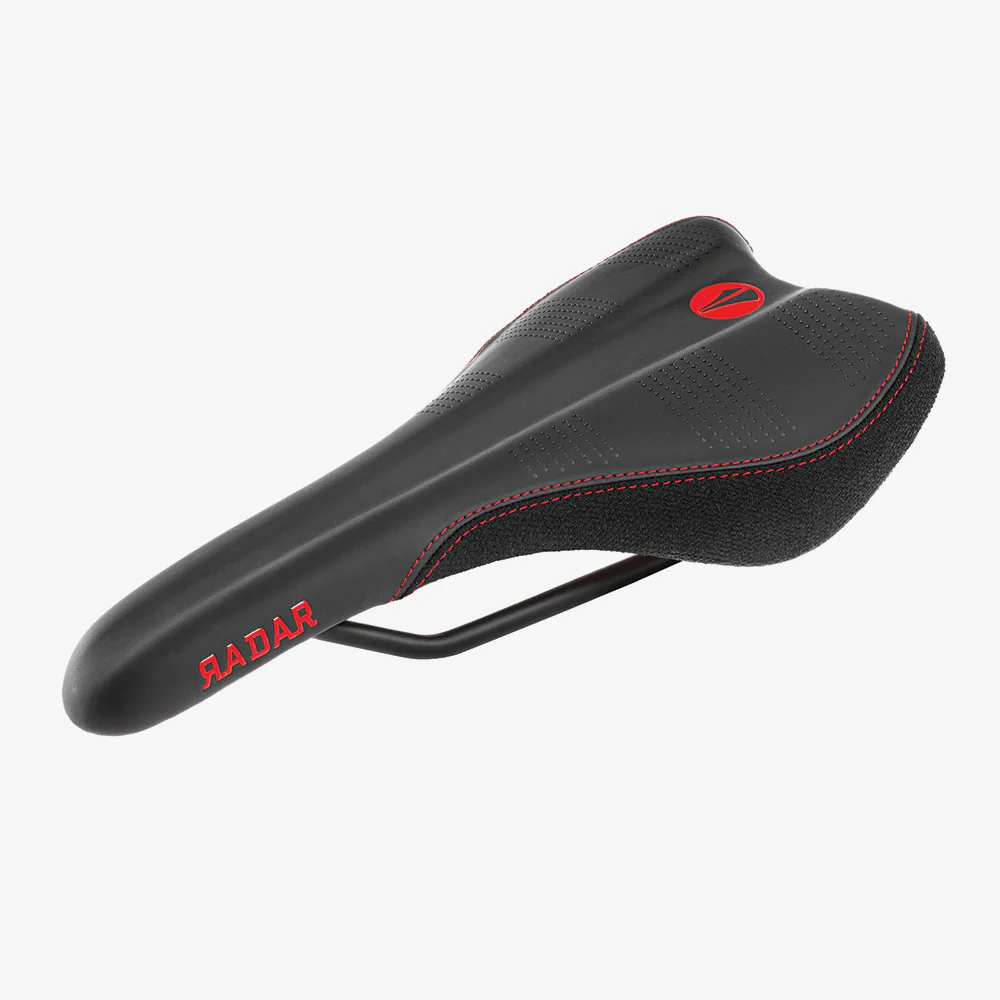 Siodełko SDG RADAR MTN Rails Titanium-Alu czarne/czerwone - Image 4