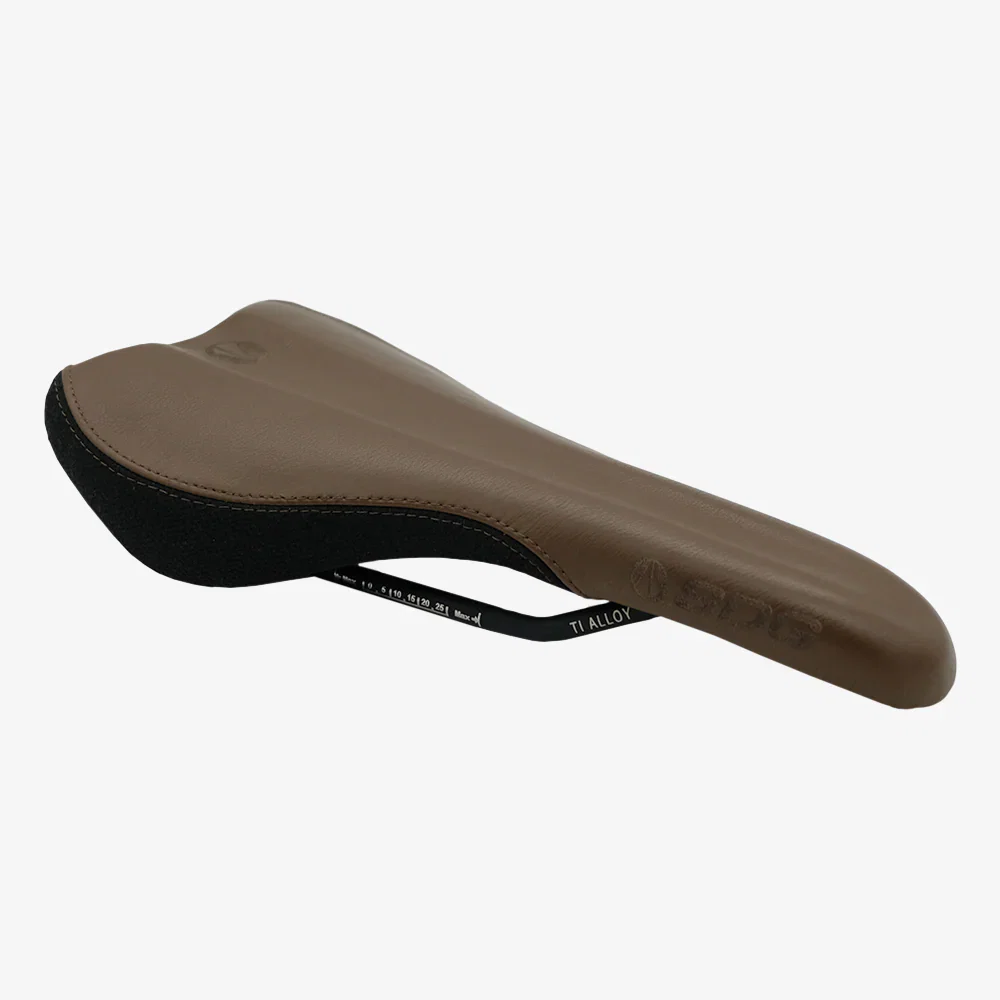 Siodełko SDG RADAR MTN Rails Titanium-Aluminium Brown/Black - Image 3