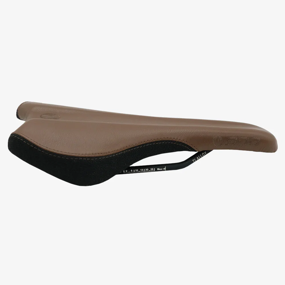 Siodełko SDG RADAR MTN Rails Titanium-Aluminium Brown/Black - Image 5