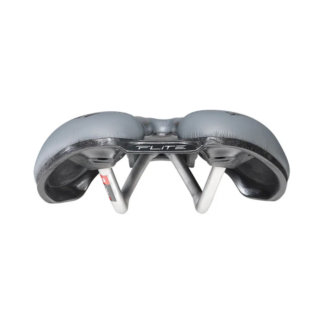 Siodełko SELLE ITALIA FLITE BOOST GRAVEL SUPERFLOW S Szyny Ti316 czarny/szary - Image 4