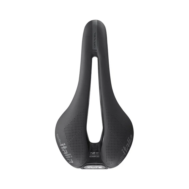Siodełko SELLE ITALIA FLITE BOOST GRAVEL SUPERFLOW S Rails TI 316 Black - Image 3