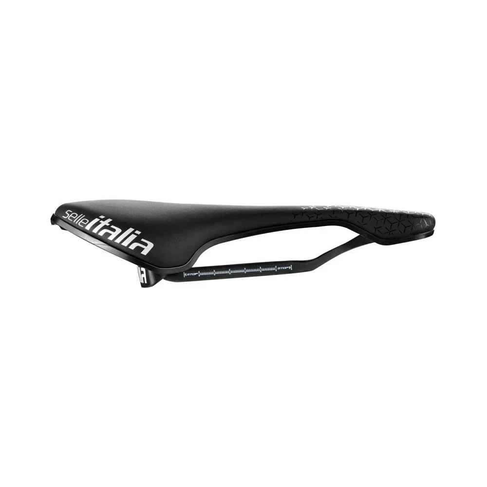 Siodełko SELLE ITALIA FLITE BOOST SUPERFLOW PRO TEAM 6.1 S Szyny Carbon Black - Image 2