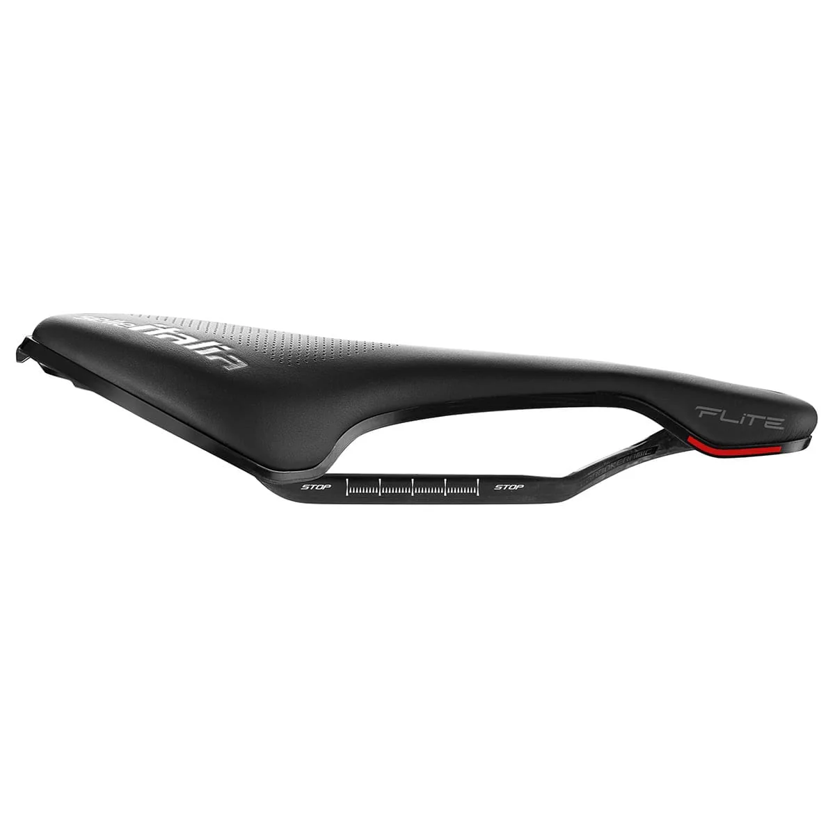 Siodełko SELLE ITALIA FLITE BOOST SUPERFLOW S Szyny Carbon Black - Image 2
