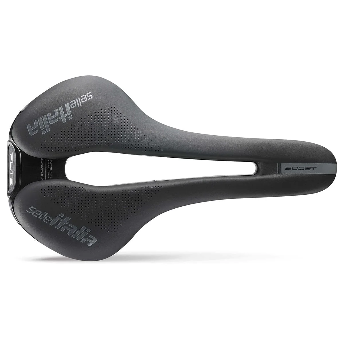 Siodełko SELLE ITALIA FLITE BOOST SUPERFLOW S Szyny Ti316 Czarny - Image 3