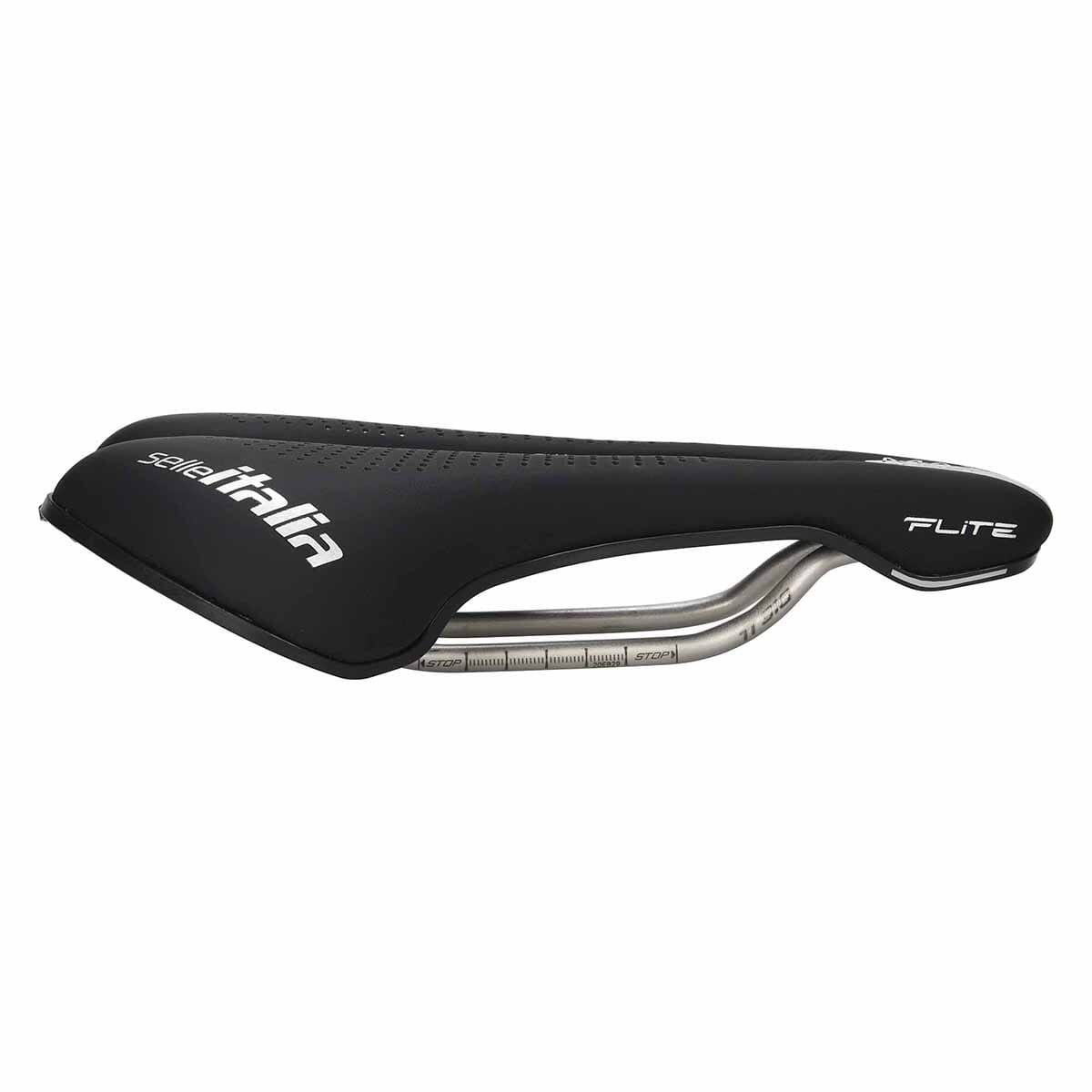 Siodełko SELLE ITALIA MAX FLITE BOOST GEL TI316 SUPERFLOW Rails TI316 - Image 2