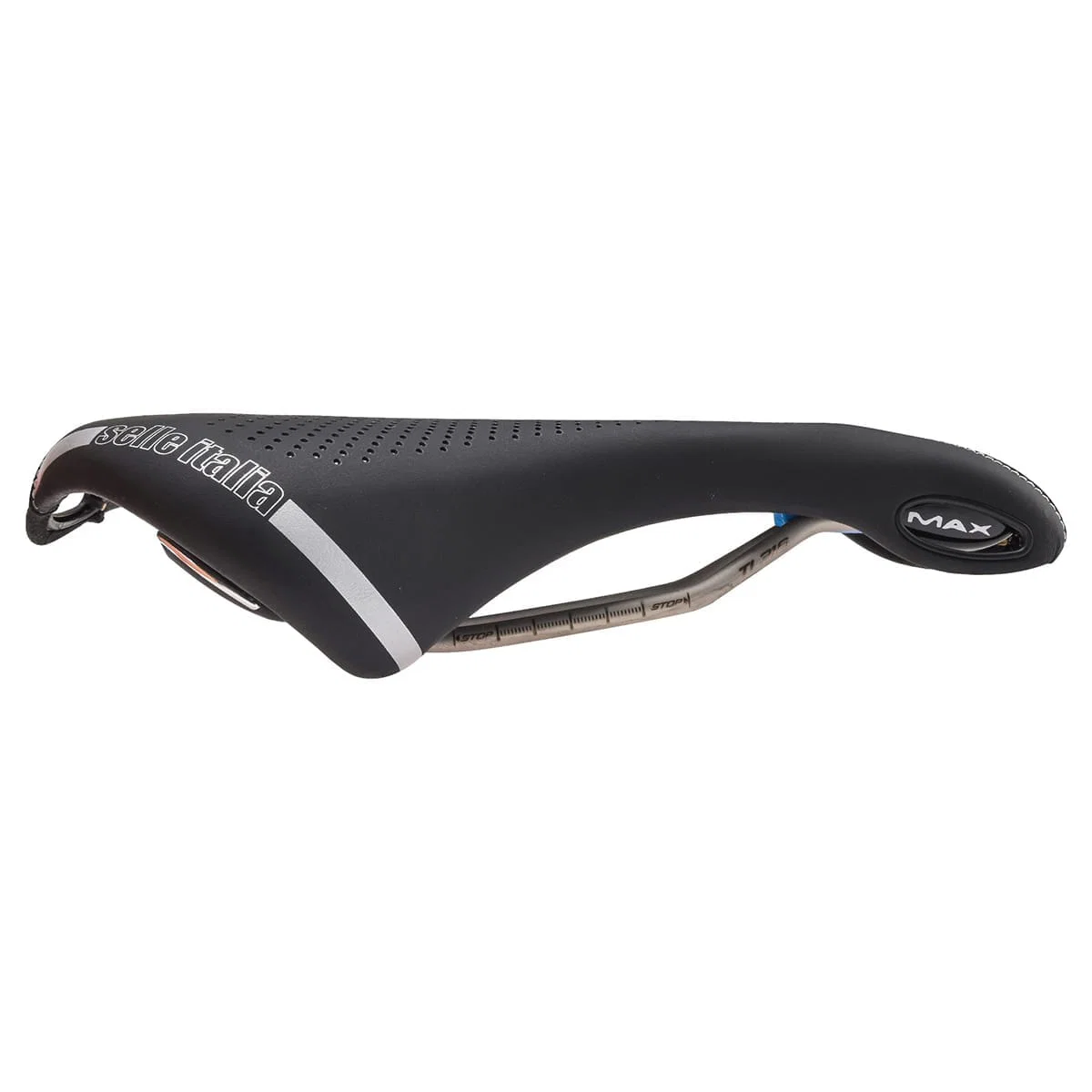 Siodełko SELLE ITALIA MAX FLITE GEL SUPERFLOW L Rails TI316 - Image 2