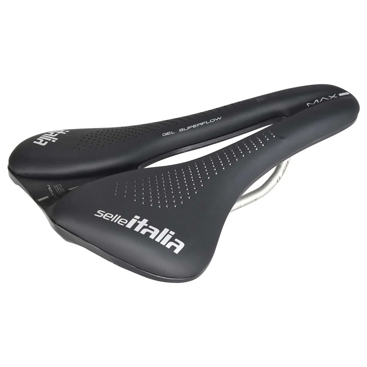 Siodełko SELLE ITALIA MAX NOVUS EVO BOOST GEL SUPERFLOW Rails Ti316 Black - Image 3