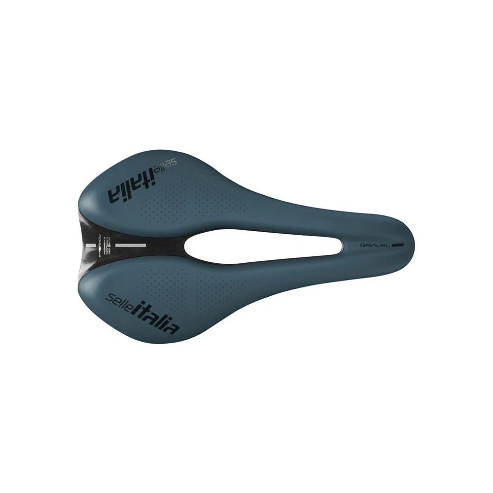 Siodełko SELLE ITALIA NOVUS BOOST EVO GRAVEL SUPERFLOW TM L Rails Manganese Blue - Image 3