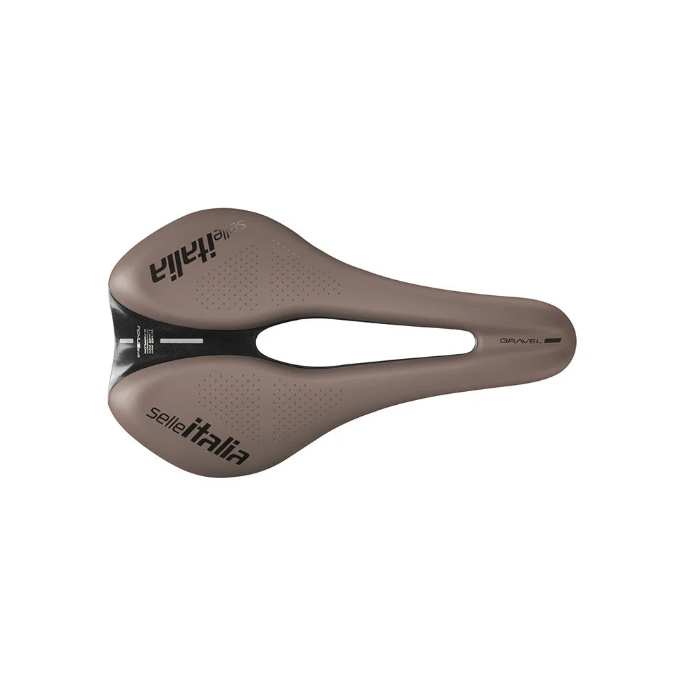Siodełko SELLE ITALIA NOVUS BOOST EVO GRAVEL SUPERFLOW TM L Rails Manganese Brown - Image 3