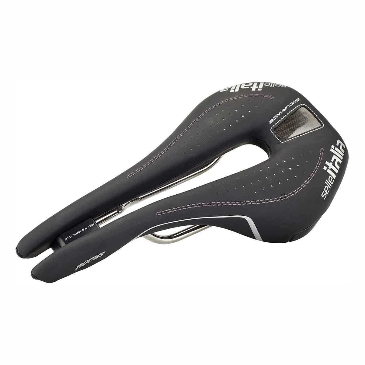 Siodełko SELLE ITALIA NOVUS Endurance TI 316 Superflow S Szyny Ti316 - Image 3