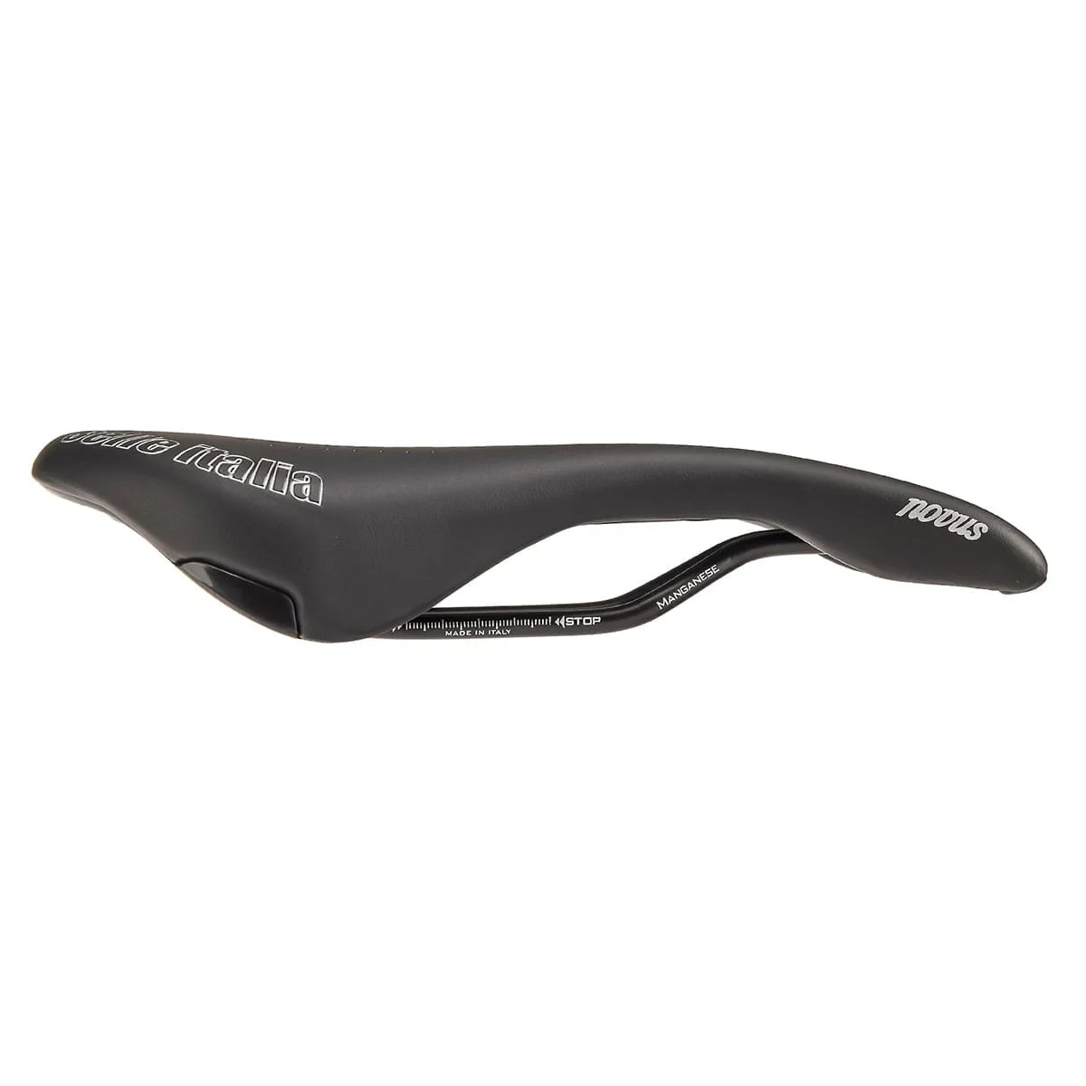 Siodełko SELLE ITALIA NOVUS SUPERFLOW ENDURANCE S Rails Manganese Black - Image 2