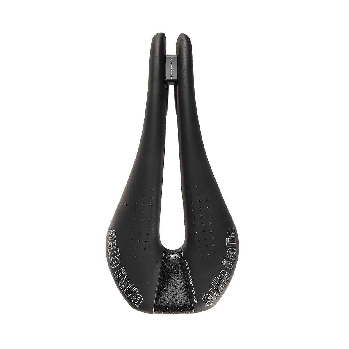 Siodełko SELLE ITALIA NOVUS SUPERFLOW ENDURANCE S Rails Manganese Black - Image 3