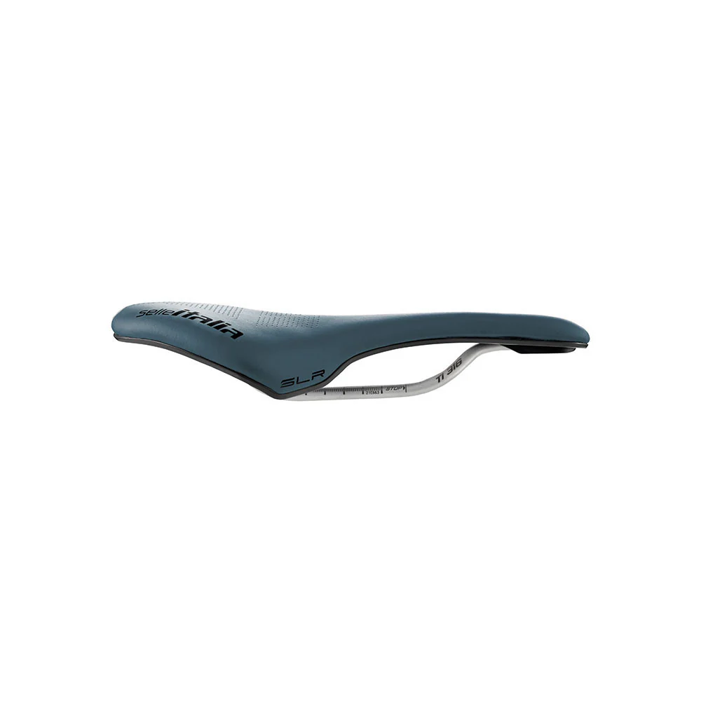 Siodełko SELLE ITALIA SLR BOOST GRAVEL SUPERFLOW L Rails TI316 Blue - Image 2