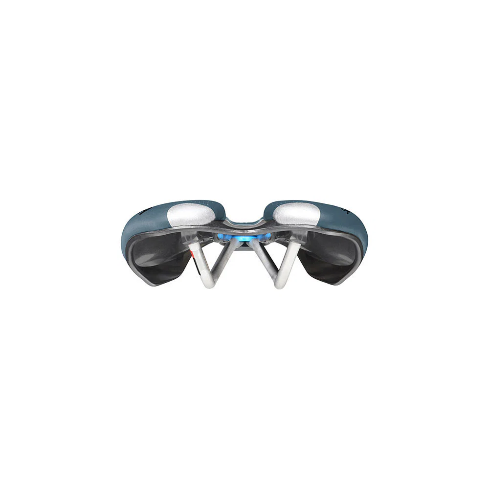 Siodełko SELLE ITALIA SLR BOOST GRAVEL SUPERFLOW S Rails TI316 Blue - Image 4