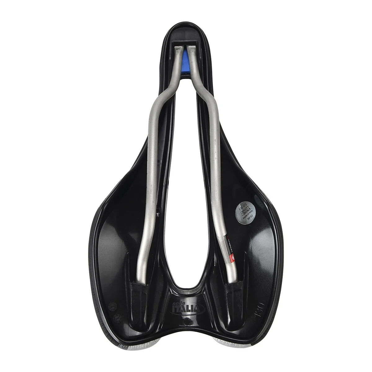 Siodełko SELLE ITALIA SLR BOOST GRAVEL SUPERFLOW S Szyny Ti316 Czarny - Image 4