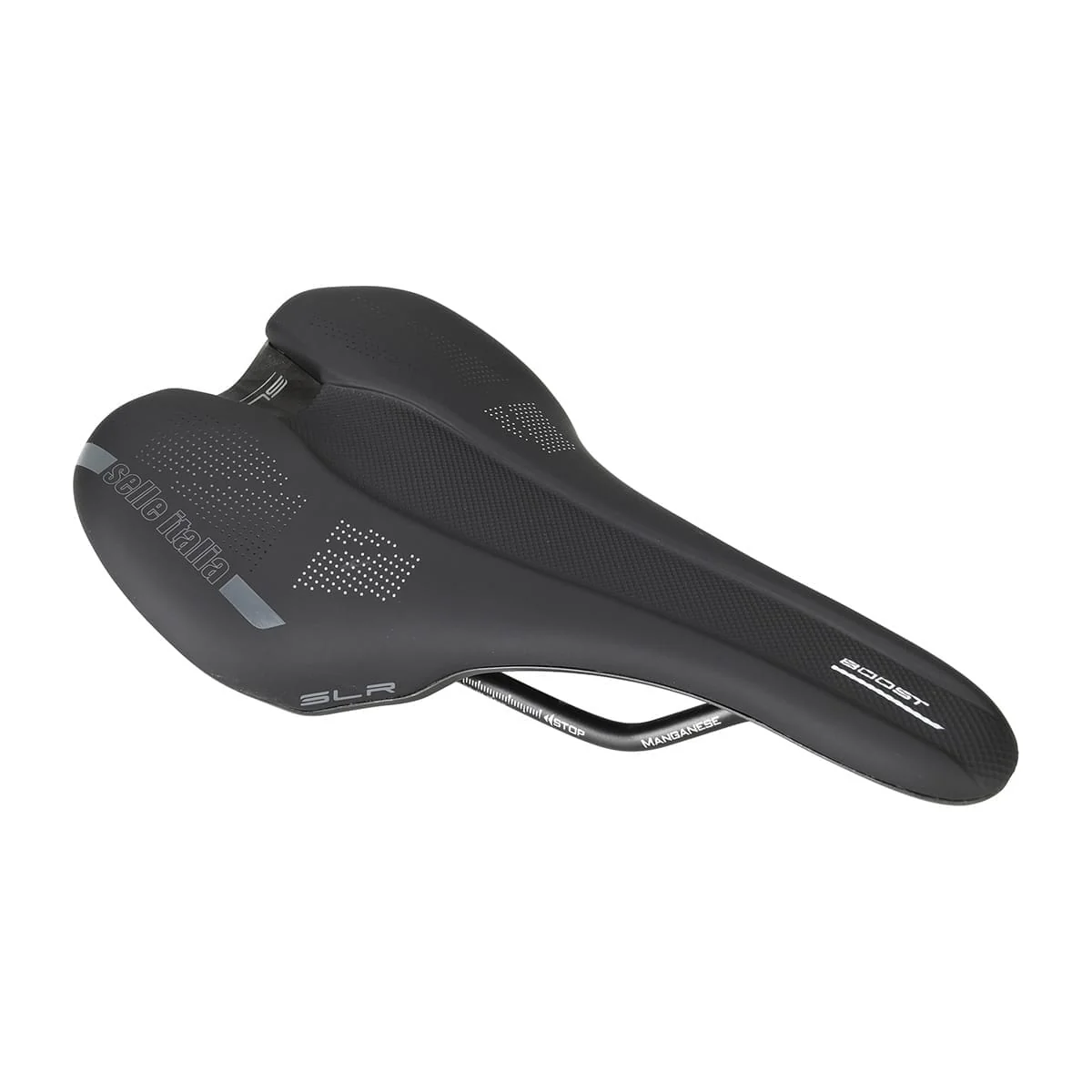 Siodełko SELLE ITALIA SLR BOOST L Szyny Manganowe Czarne