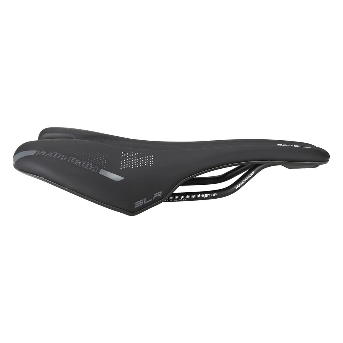 Siodełko SELLE ITALIA SLR BOOST L Szyny Manganowe Czarne - Image 2