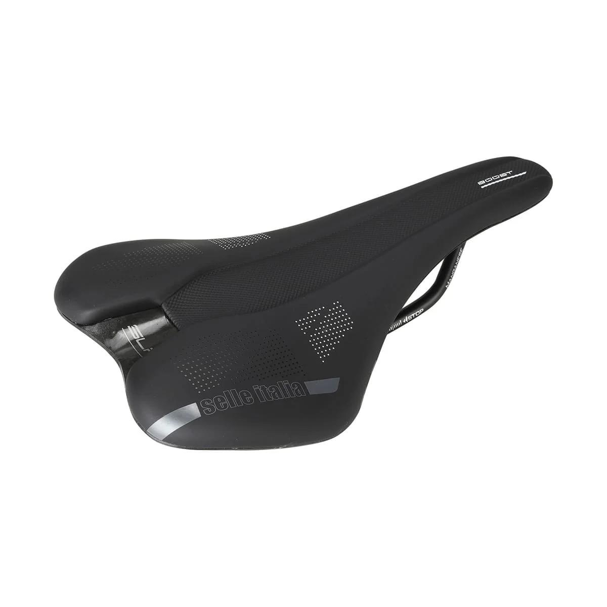 Siodełko SELLE ITALIA SLR BOOST L Szyny Manganowe Czarne - Image 4