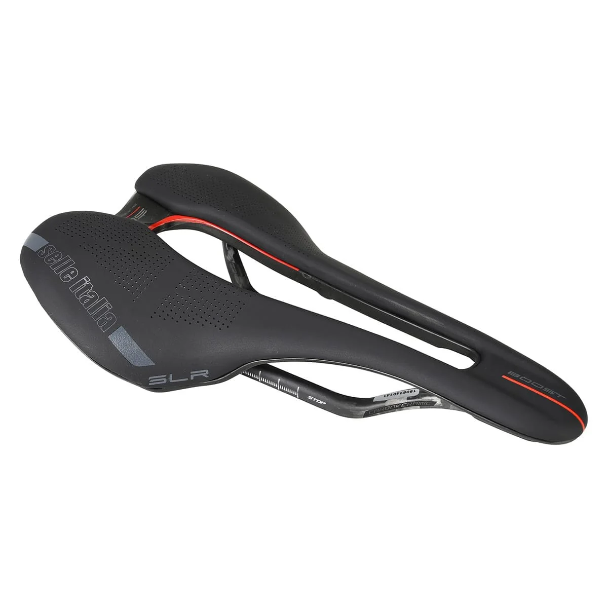 Siodełko SELLE ITALIA SLR BOOST SUPERFLOW L KIT CARBONIO CarboKeramic Rails Black