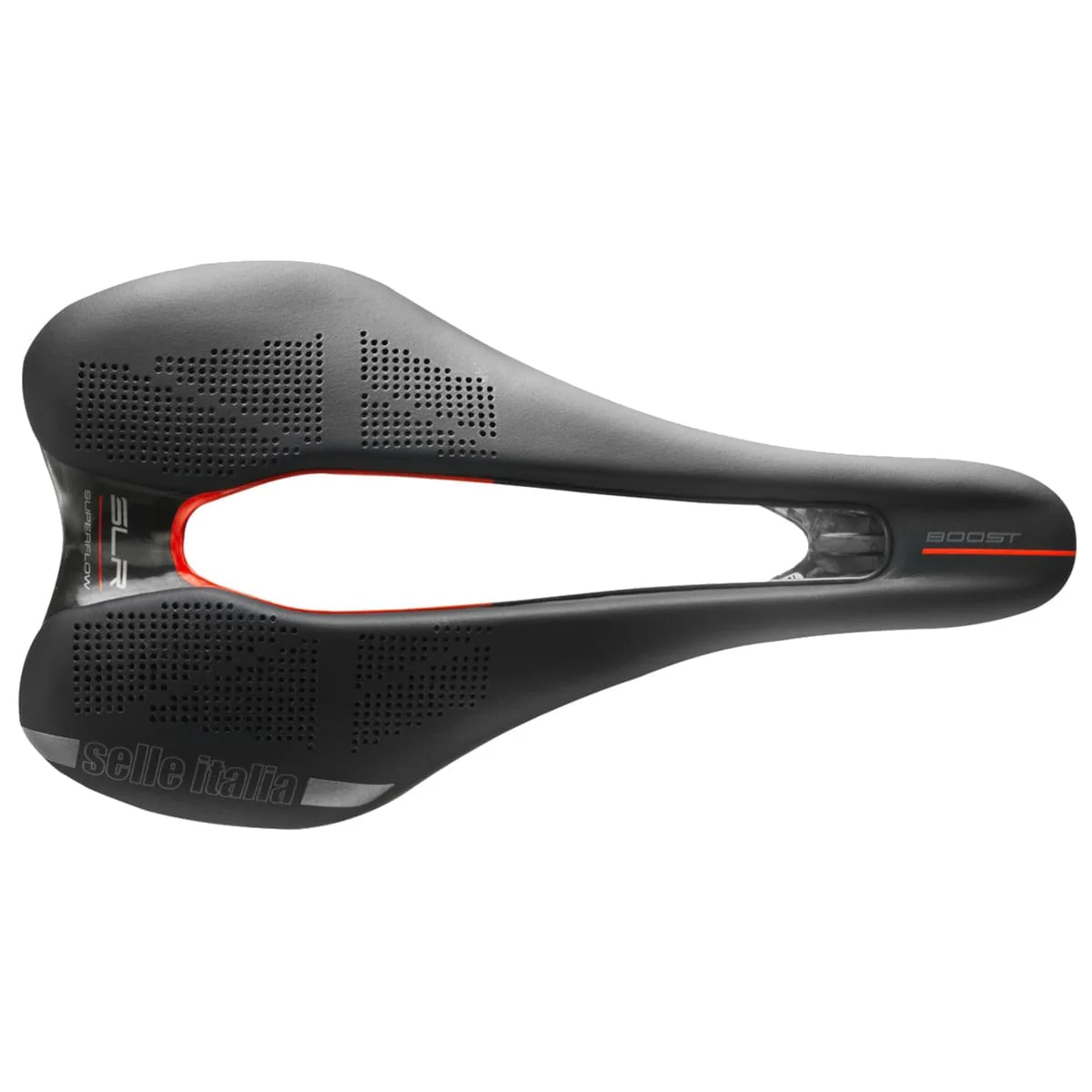 Siodełko SELLE ITALIA SLR BOOST SUPERFLOW L KIT CARBONIO CarboKeramic Rails Black - Image 6