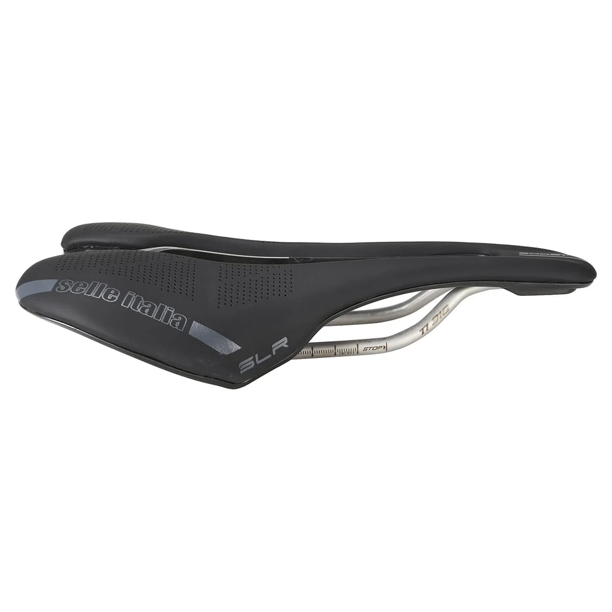 Siodełko SELLE ITALIA SLR BOOST SUPERFLOW L Rails TI316 Black - Image 2