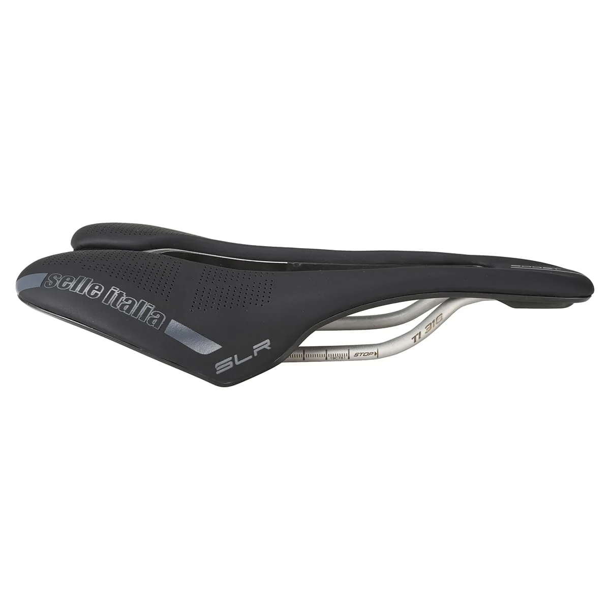 Siodełko SELLE ITALIA SLR BOOST SUPERFLOW S Rails TI316 Black - Image 2