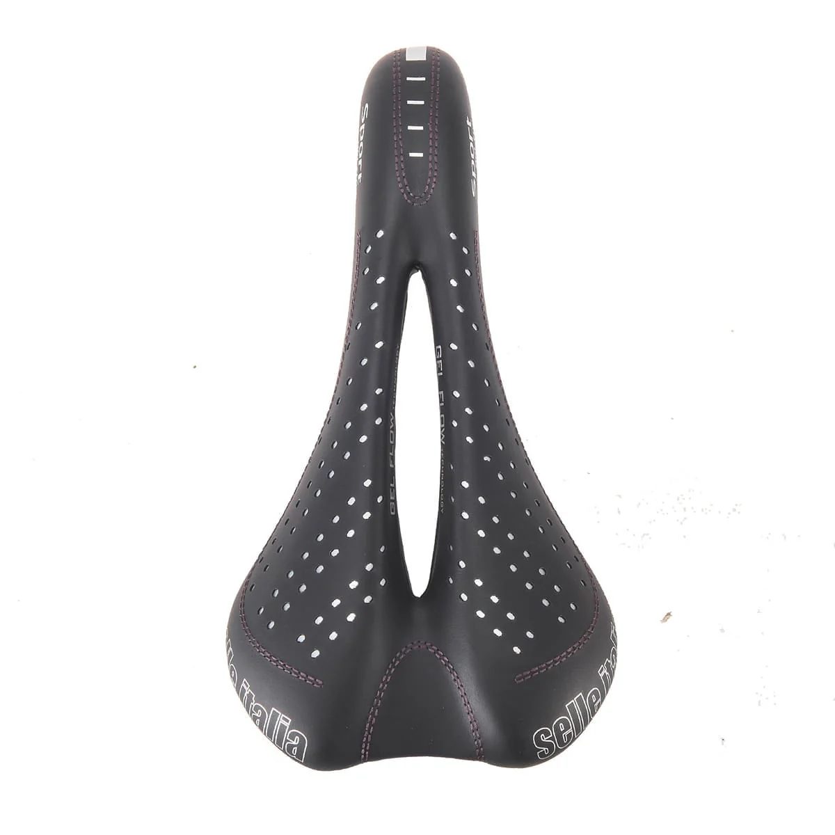 Siodełko SELLE ITALIA SPORT GEL FLOW Rails Manganese Black - Image 2