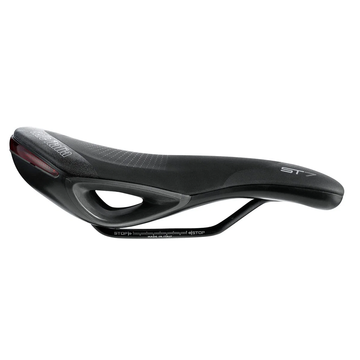 Siodełko SELLE ITALIA ST 7 VISION SUPERFLOW L Rails Fec Black/Grey - Image 2